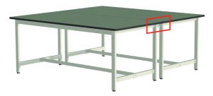 ワークテーブル用連結金具 | 作業台（ワークテーブル）はヤマキン 作業