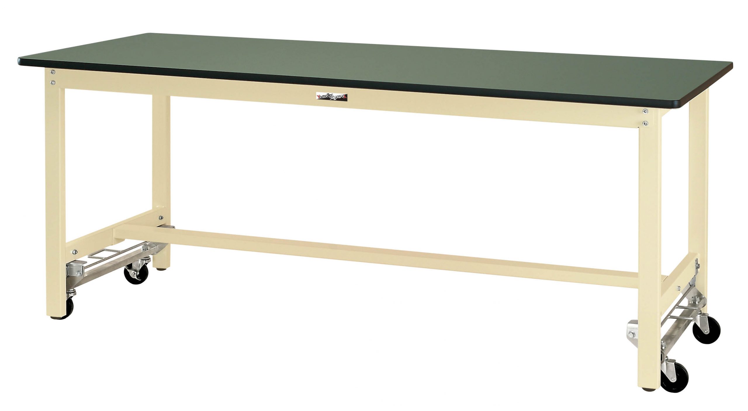 山金工業(ヤマキン) ワークテーブル３００シリーズ 固定式中間棚付