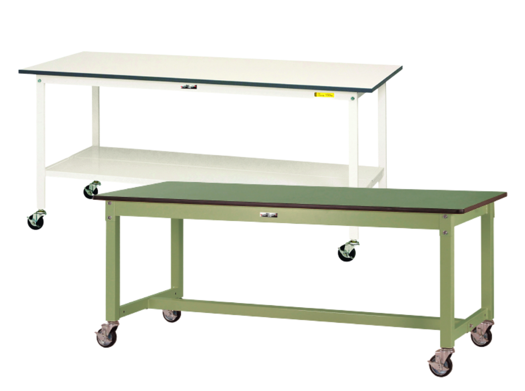 ヤマテック ワークテーブル150シリーズ用 半面棚板 適合天板サイズ1500